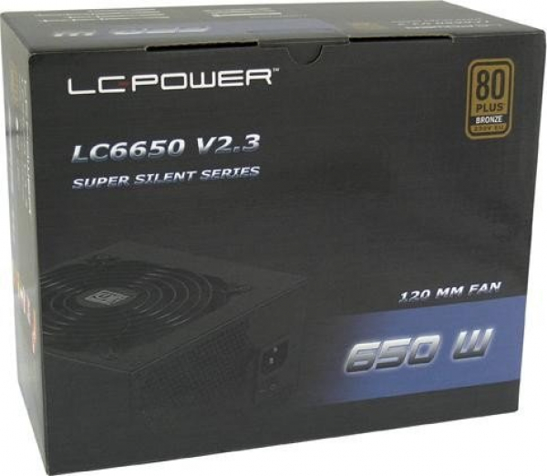 Netzteil LC-Power 80+ Bronze  650W