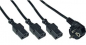 Preview: InLine® Netz-Y-Kabel 1,80m