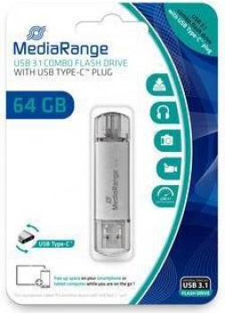 MediaRange USB3.1 64GB Typ-A & Typ-C