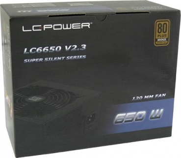 Preview: Netzteil LC-Power 80+ Bronze  650W
