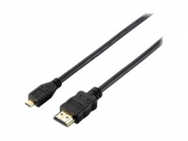HDMI auf Micro-HDMI Kabel 2m, schwarz