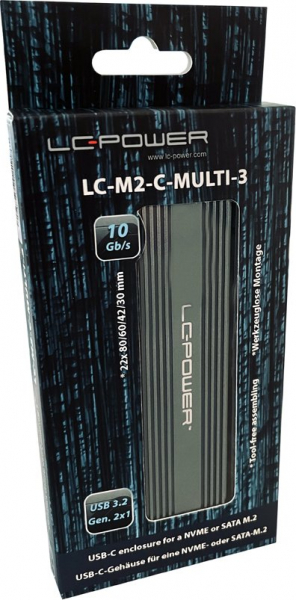 LC-Power SSD-Gehäuse M.2