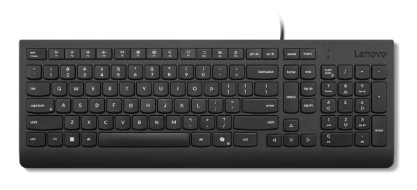 Tastatur Lenovo Essential USB schwarz