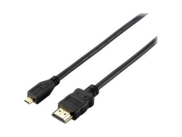 HDMI auf Micro-HDMI Kabel 2m, schwarz